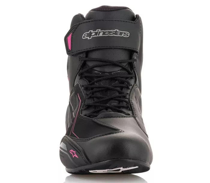 Dámske topánky na moto Alpinestars Stella Faster-3 Drystar black / fuchsia