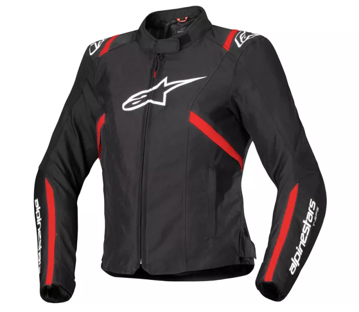 Dámska textilná bunda Alpinestars Stella T-SPS V2 waterproof black/white/red