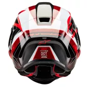 Helma na moto Alpinestars Supertech R10 Team black/carbon red/white glossy