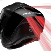 Helma na moto Alpinestars Supertech R10 Team black/carbon red/white glossy