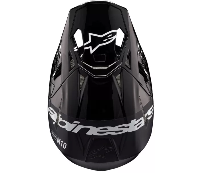 Motokrosová prilba Alpinestars Supertech M10 Flood black/dark grey