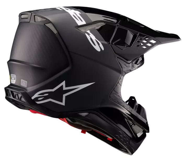 Motokrosová prilba Alpinestars Supertech M10 Flood black/dark grey