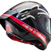 Integrálna helma Alpinestars Supertech R10 Team black/carbon red fluo/dark blue matt