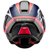 Integrálna helma Alpinestars Supertech R10 Team black/carbon red fluo/dark blue matt