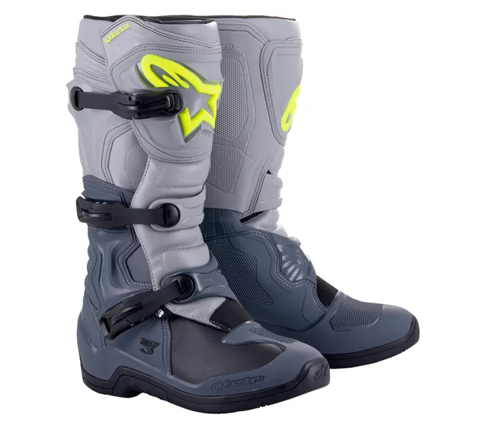 Motokrosové topánky Alpinestars Tech 3 dark grey/light grey/black 2024