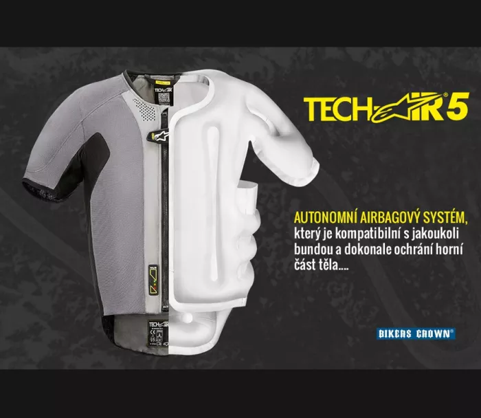 Alpinestars Tech-Air® 5 airbagová vesta + certifikovaný servis airbagov