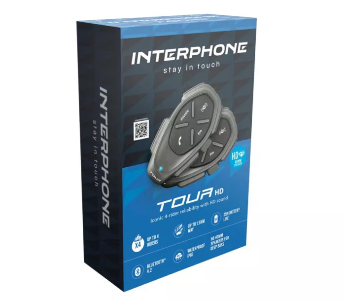 Intercom CELLULARLINE INTERPHONE TOUR HD Twin Pack