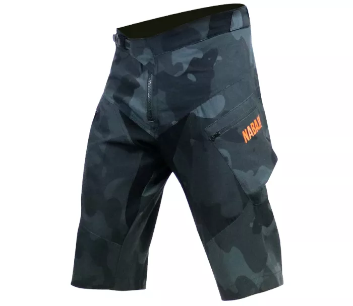 Pánske kraťasy Nabajk Trautenberk black camo/orange