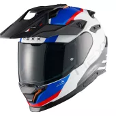 Adventure helma NEXX Y.TRAVL Quest white/blue/red