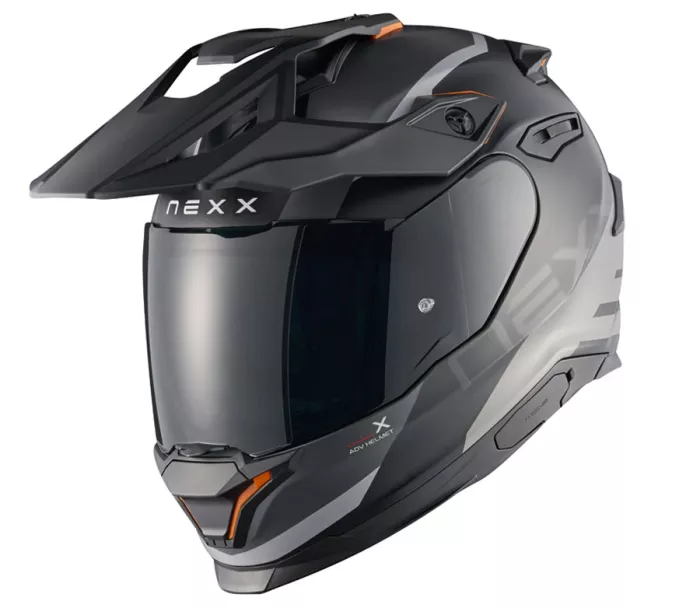 Helma na motorku NEXX Y.TRAVL Quest black/grey MT