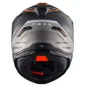 Helma na motorku NEXX Y.TRAVL Quest black/grey MT