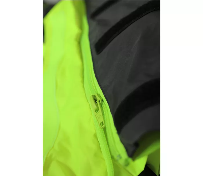 Dámske vodeodolné nohavice Trilobite Raintec pant ladies grey/yellow fluo