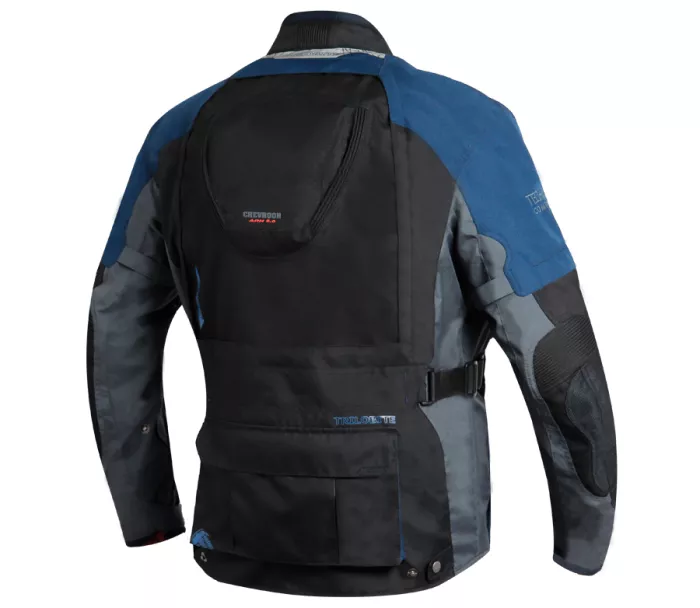 Bunda na moto Trilobite Rideknow Tech-Air black/dark blue/grey