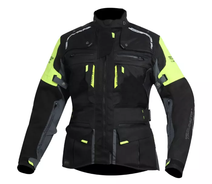 Dámska bunda na moto Trilobite Rideknow Tech-Air black/yellow