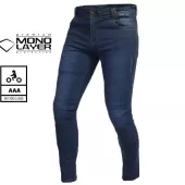 Pánske džínsy na moto Trilobite Uptown skinny fit monolayer AAA blue