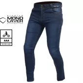 Pánske džínsy na moto Trilobite Uptown skinny fit monolayer AAA blue