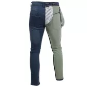 Pánske džínsy na moto Trilobite Uptown skinny fit monolayer AAA blue