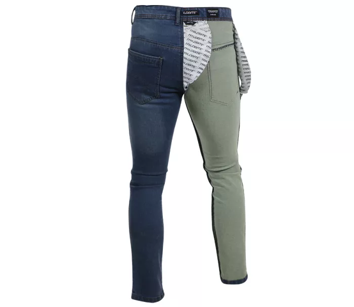 Pánske džínsy na moto Trilobite Uptown skinny fit monolayer AAA blue