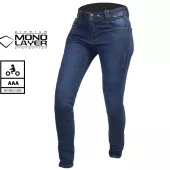 Dámske džínsy Trilobite Uptown skinny fit monolayer AAA blue