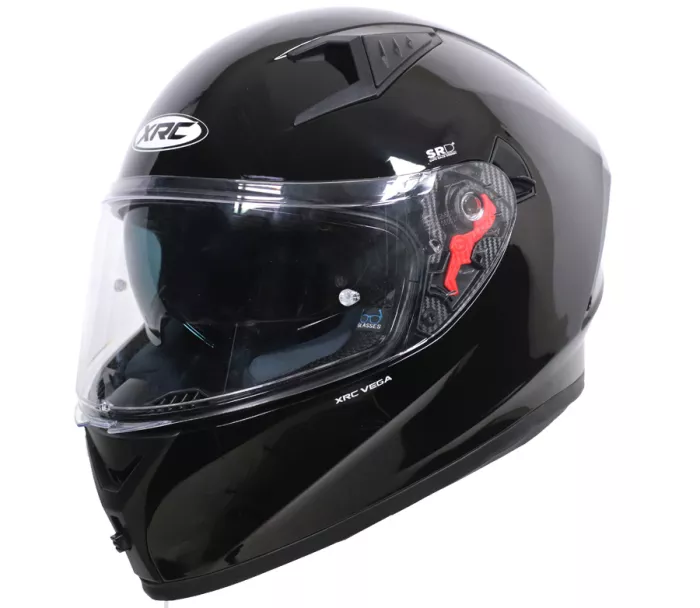 Helma na moto XRC VEGA glossy black