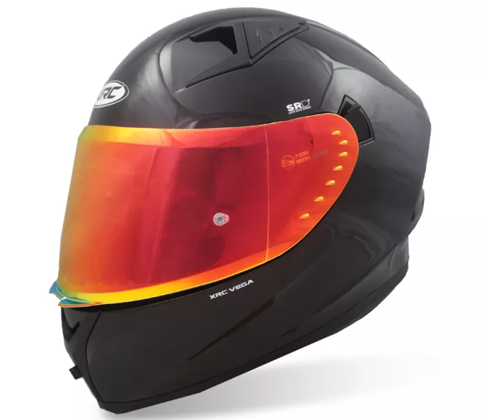 Helma na moto XRC VEGA glossy black