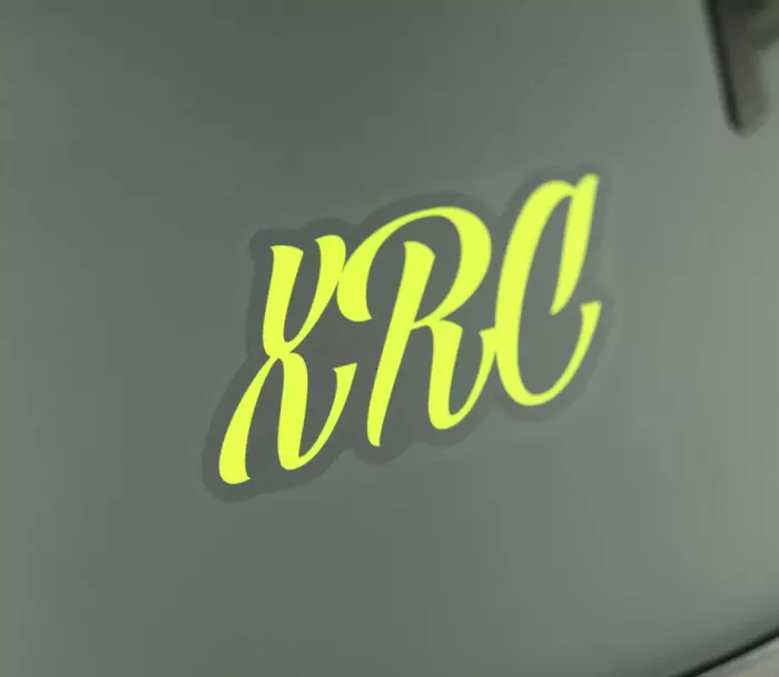 Helma na moto XRC Cobra king matt grey/fluo