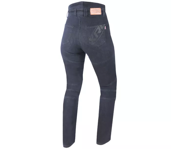 Dámské džínsy na moto XRC Cropped jeans ladies blue