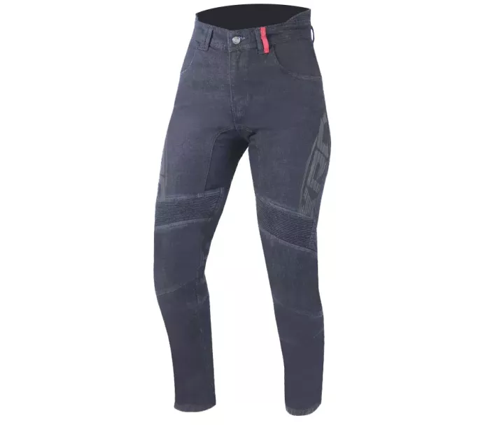 Dámské džínsy na moto XRC Cropped jeans ladies blue