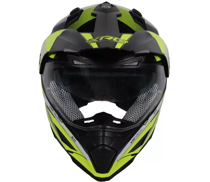 Helma na moto XRC Dual Alpiner 2.0 ECE06 black/fluo yellow