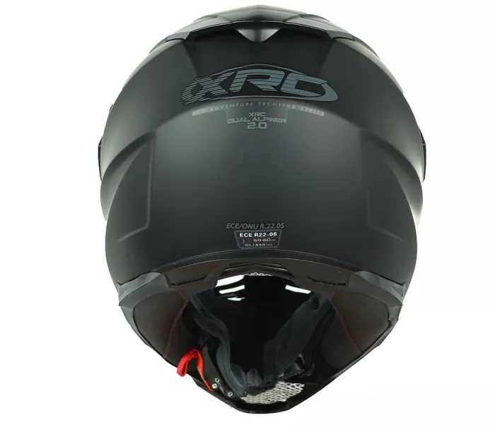 Helma na moto XRC Dual Alpiner 2.0 ECE06 matt black