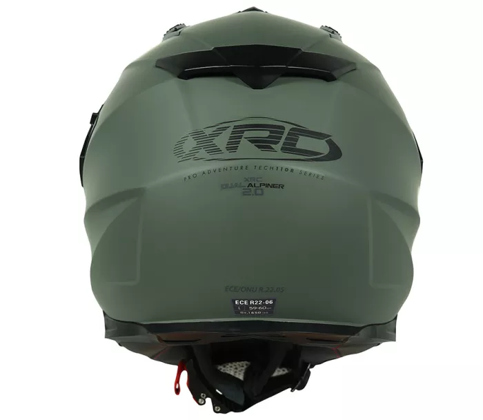 Helma na moto XRC Dual Alpiner 2.0 ECE06 matt khak