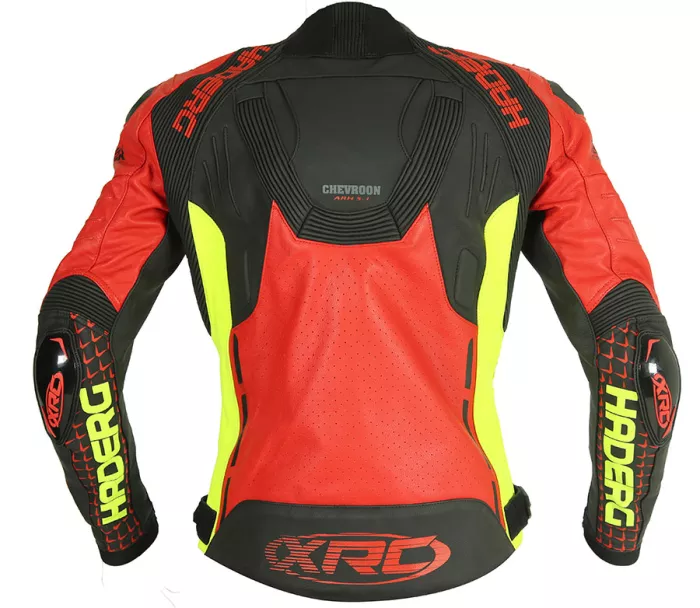 Bunda na moto XRC Haderg 2.0 red/blk/fluo/grey