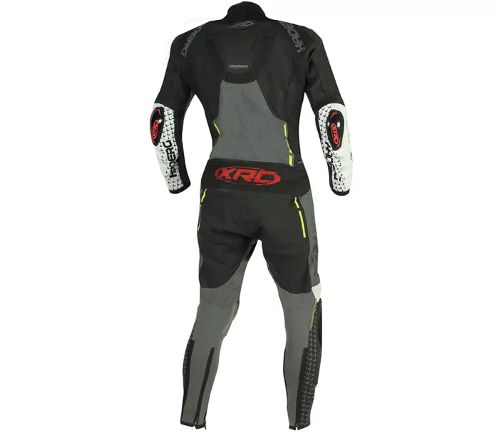 Jednodielna kombinéza XRC Haderg 2.0 blk/grey/white/red/yellow fluo