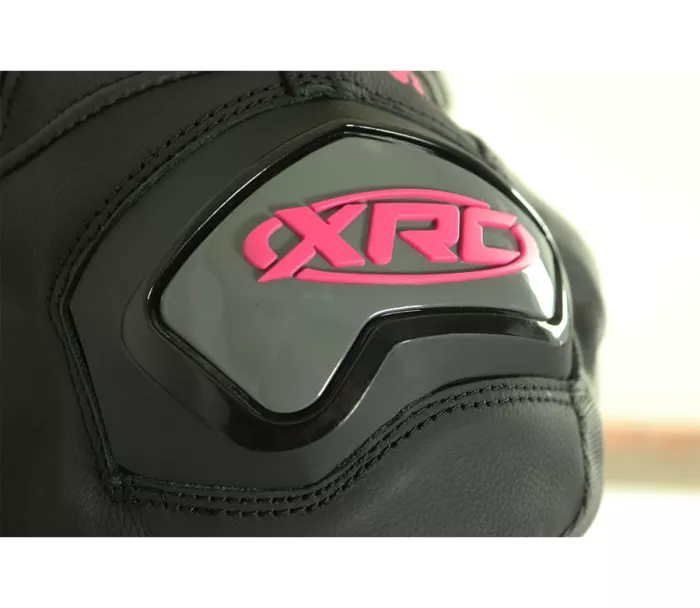 Dámská bunda na moto XRC Haderg 2.0 blk/grey/pink