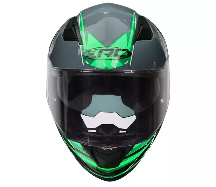 Helma na moto XRC Merchi R black/green/grey