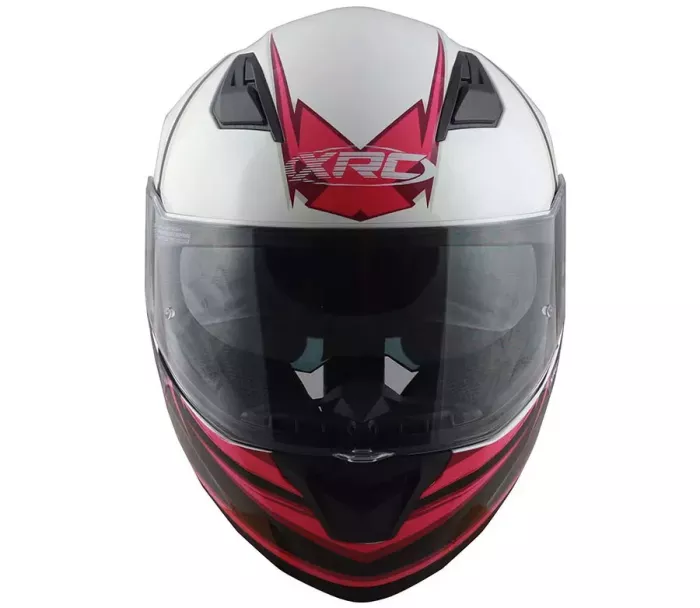 Helma na moto XRC Merchi R black/pink/white