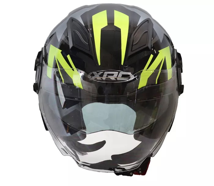 Helma na moto XRC Metric 2.0 black/fluo