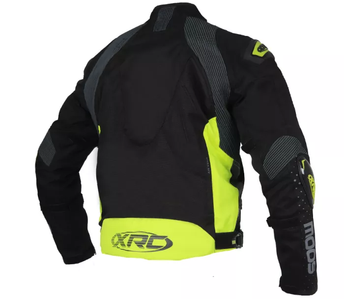 Bunda na moto XRC Moos WTP men jacket blk/fluo