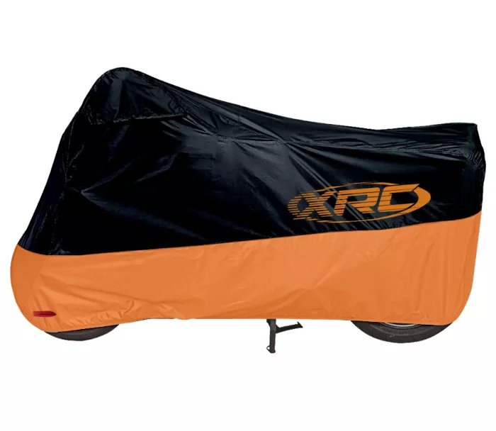 Plachta na motorku XRC Indoor black/orange vel. L