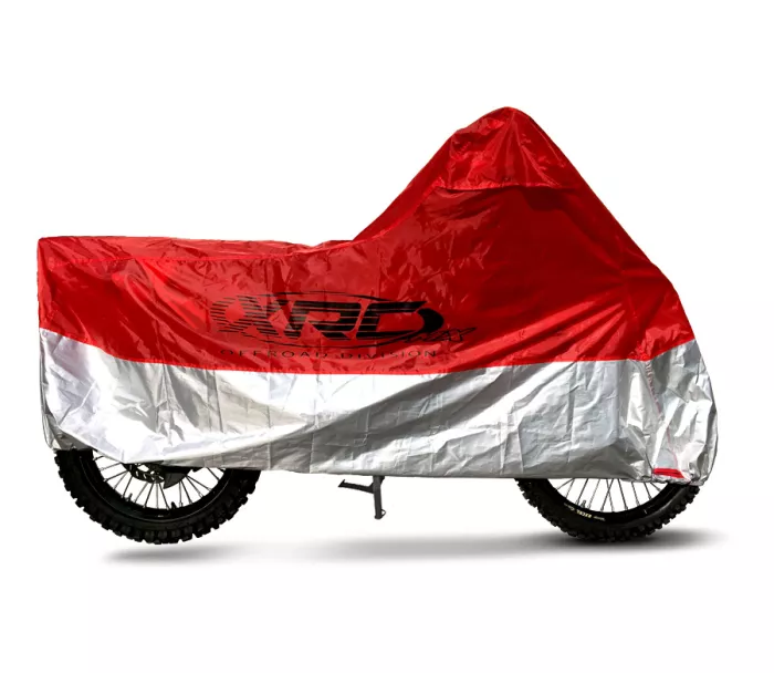 Plachta na motorku XRC Offroad/MX red/silver vel. XL