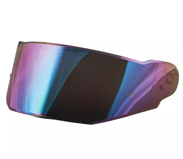 Plexi XRC 818 visor chrome rainbow