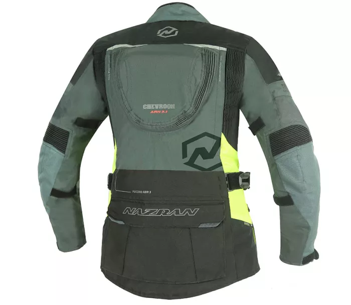 Dámská bunda Nazran Puccino black/fluo Tech-air compatible