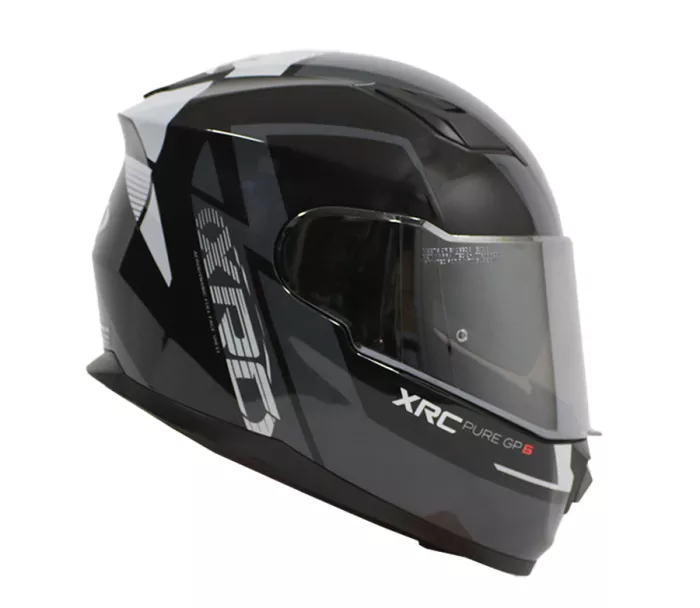 Helma na motorku XRC Pure GP 6 black/grey