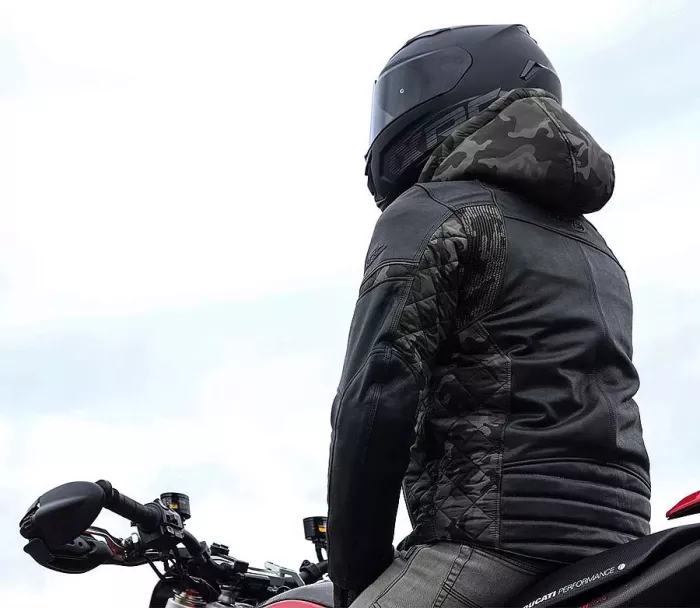 Bunda na motocykl XRC Reche blk/camo