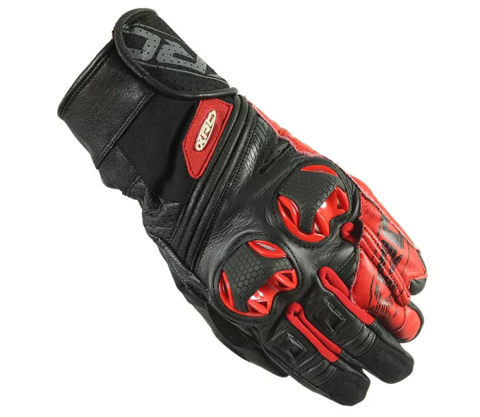 Rukavice na moto XRC RUN 1/2 BLK/BLK/RED