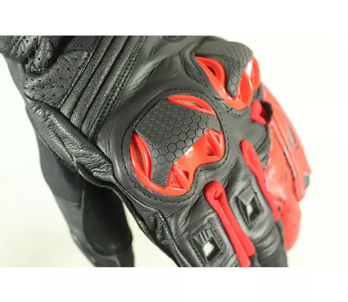 Rukavice na moto XRC RUN 1/2 BLK/BLK/RED