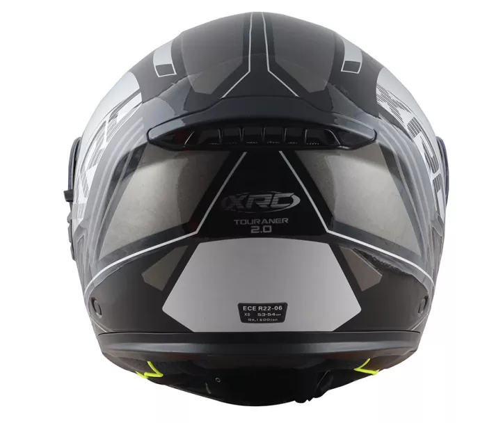 Helma na moto XRC Touraner 2.0 black/grey