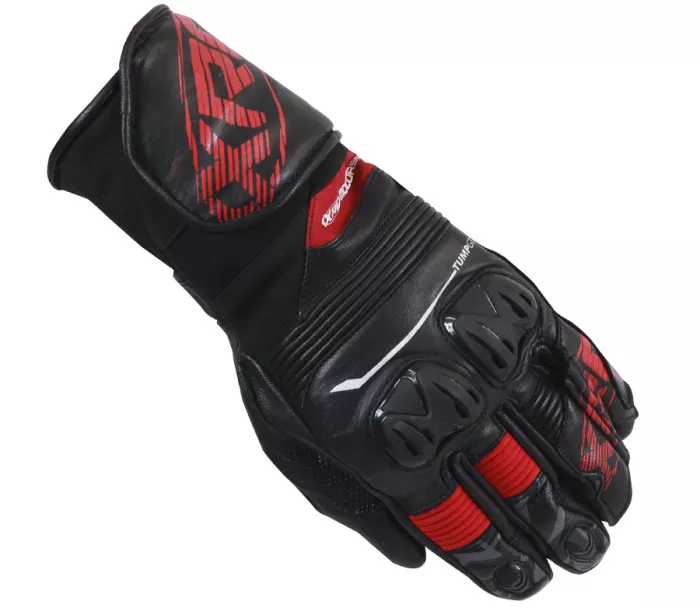 Rukavice na moto XRC TUMP GT7 BLK/RED/FLUO men gloves