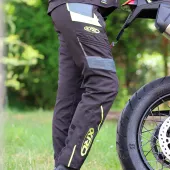 Dámske nohavice na motorku XRC Winkle WTP blk / grey / fluo
