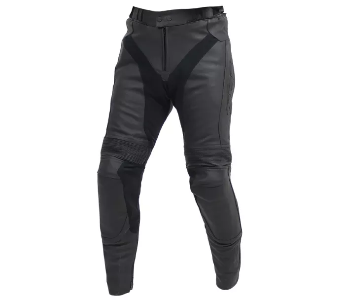 Kožené nohavice XRC GLET men leather pants black